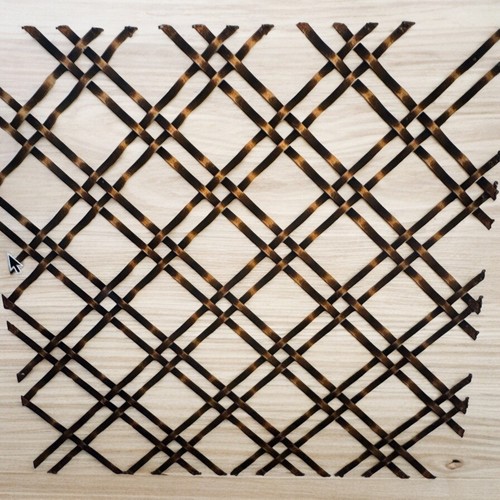 Rete metallica finitura ottone