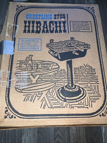 Griglia hibachi crestline 2703 - hibachi,