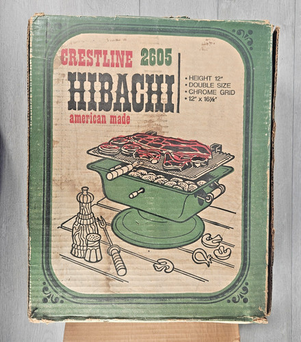 Griglia hibachi crestline 2605 - griglia,