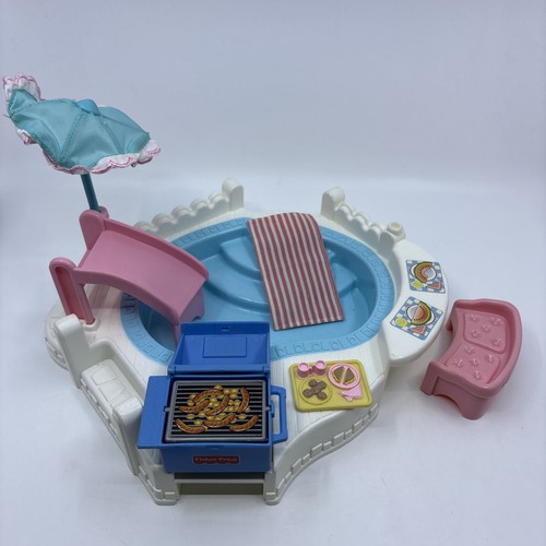 Set piscina barbecue - e, vintage